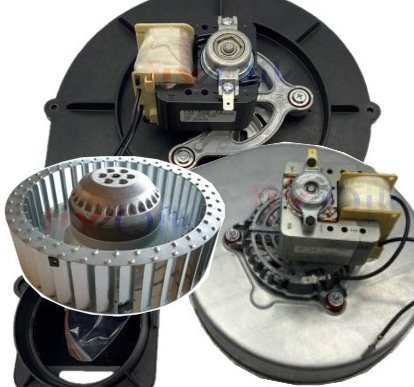 The Combustion fan motor. This fan ensures dangerous exhaust gases like Carbon Monoxide (CO) are safely expelled. Retail Price (April 2025): $250 - $470)
