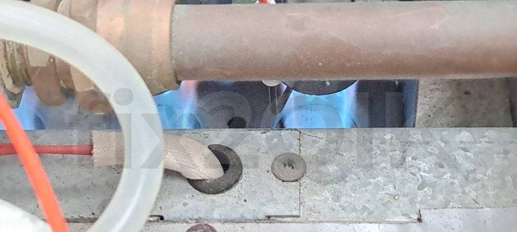 Bonaire gas ducted heating job in Dandenong South: Combustion fan, overheat switch, heat exchange testing