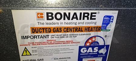 Bonaire Heater branded Climate Technologies_ Fan and motor service