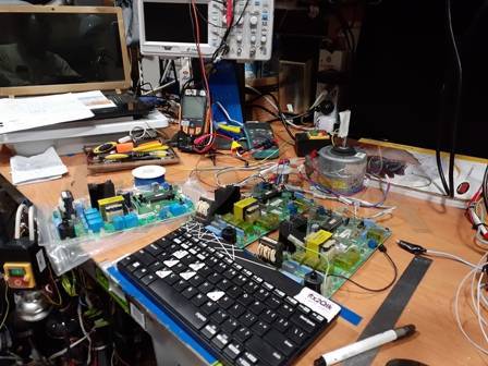 Braemar Heating Control electronic PCB workshop testing and reset error fault code