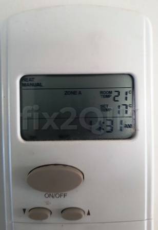 Climate Technologies ducted heater_ Comfort remote thermostat wall controller