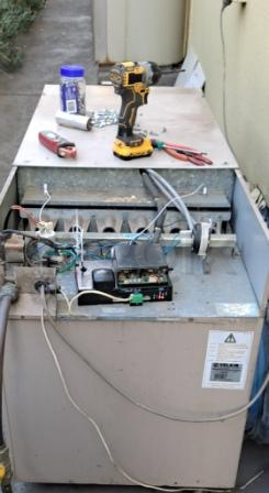 Climate technologies ducted heating -service-maintenance-burner-area