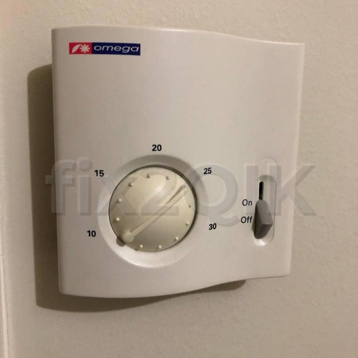 Omega ducted heaters service wall controller