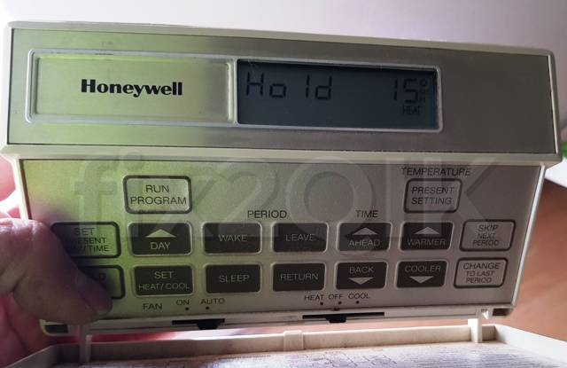 Honeywell wall thermostat controller widely used with Gas Ducted Heaters