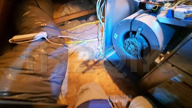 Fix2QIK same-day servicing motor and control module job of a Bonaire Ducted Heater.
