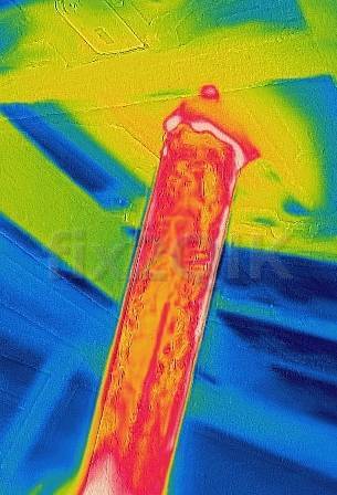 climate-technologies-ducted-heater-internal-flue-checking-using-IR-imaging-camera