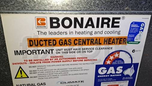 Bonaire Gas Ducted Heating services