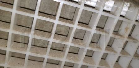 blocked return air vent