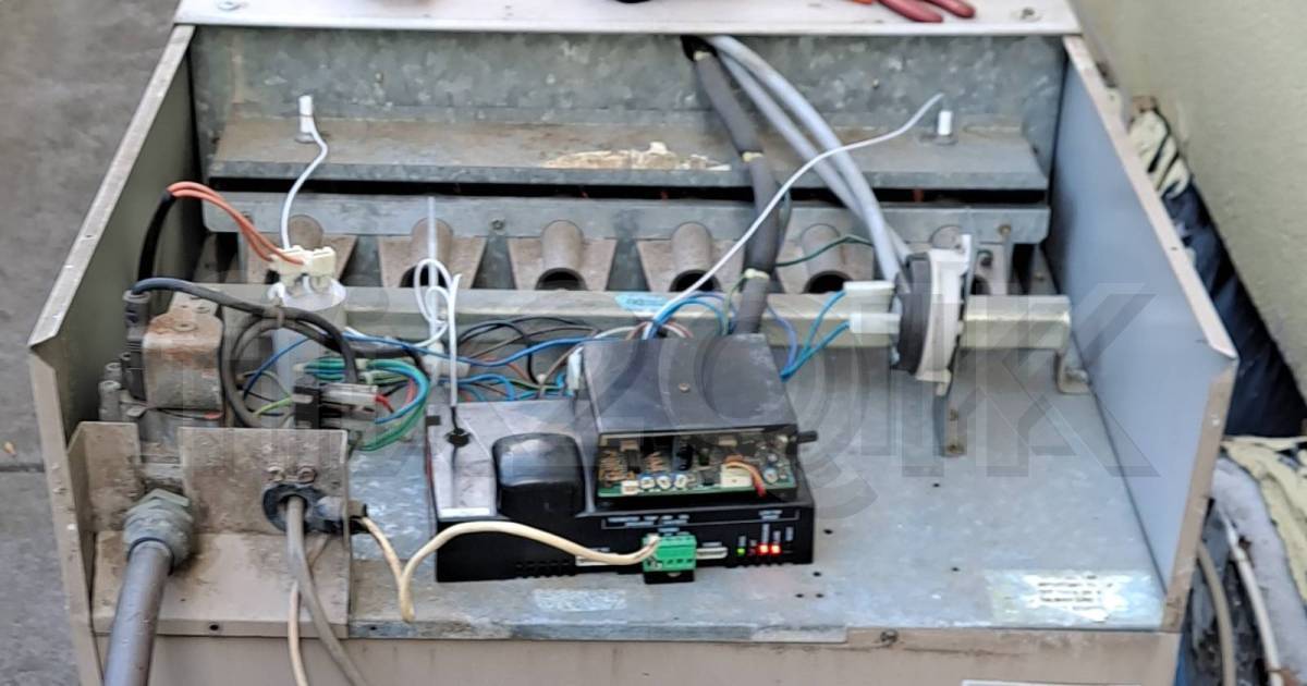 Climate Technologies Ducted Heater Servicing external model exposes components and parts.